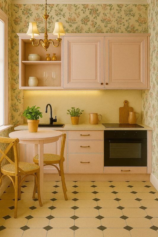 Milo Kitchen A small kitchen with a lot of character