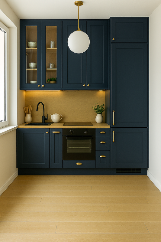 Oslo Blue Kitchen